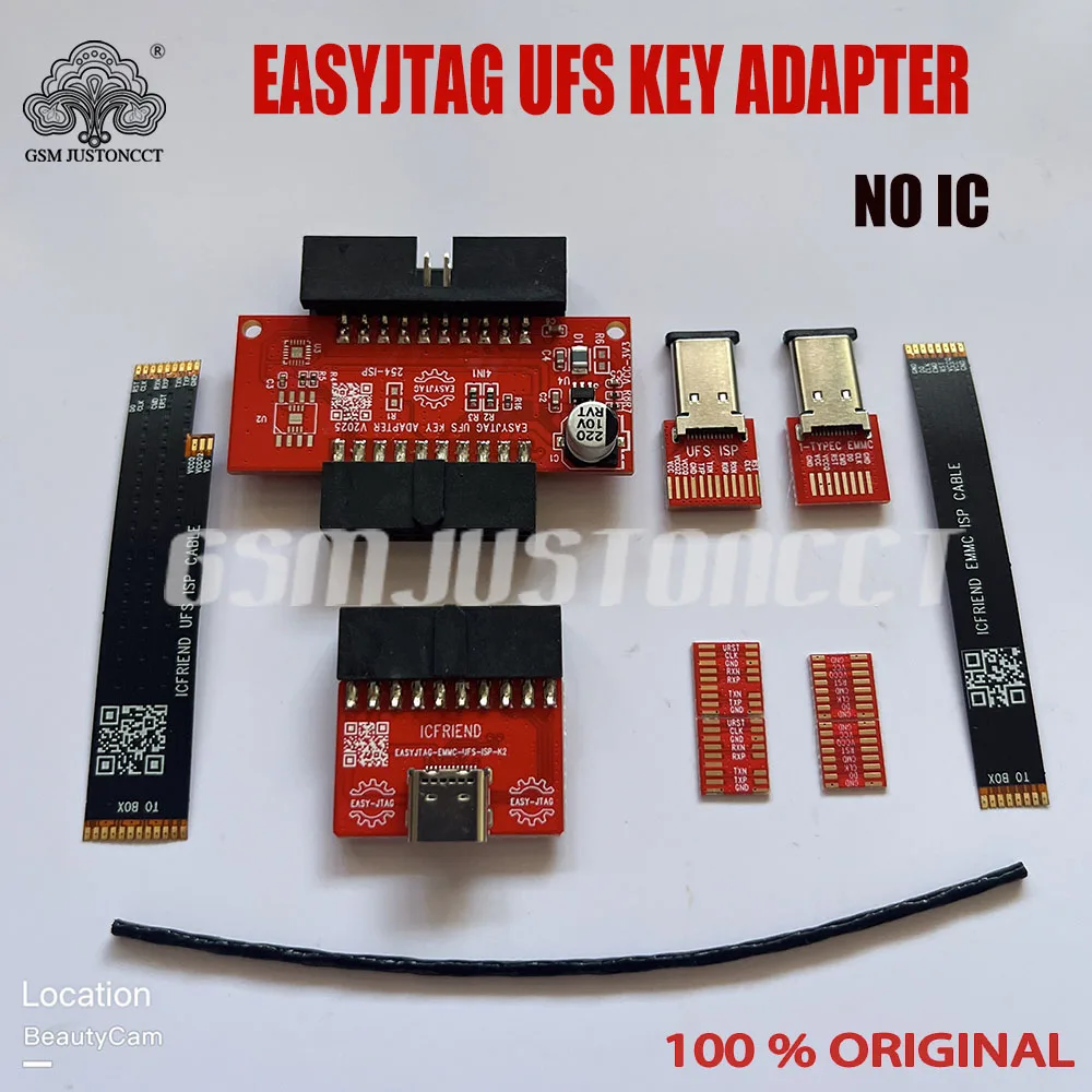 

MiPi Tester eMMC / UFS ISP Adapter ISP pinouts via UFS/eMMC interface Intended for Easy UFS kits and Z3X Easy Jtag Plus