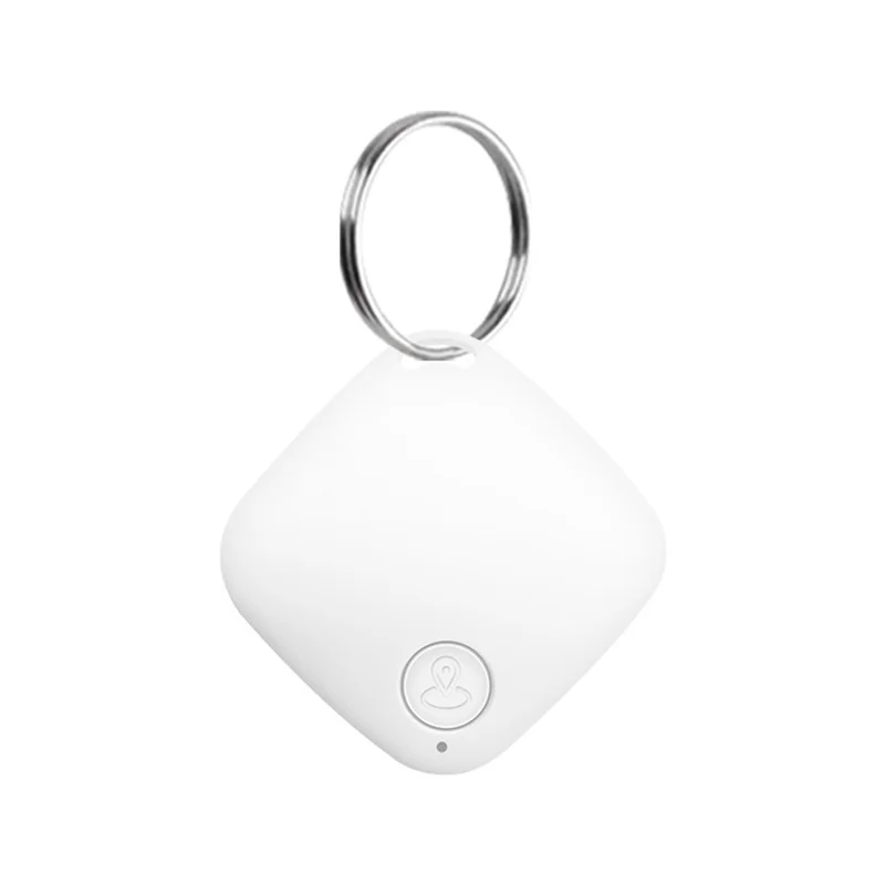 Mini GPS Tracker Bluetooth Anti-Lost Device Key Pet Mobile Phone Anti-Lost Device Smart Locator White