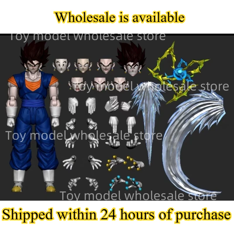OC Toys SHF 超サイヤ人 SSJ ベジット 孫悟空 ベジータ 孫悟飯 トランクス アニメ アクションフィギュア モデル コレクター