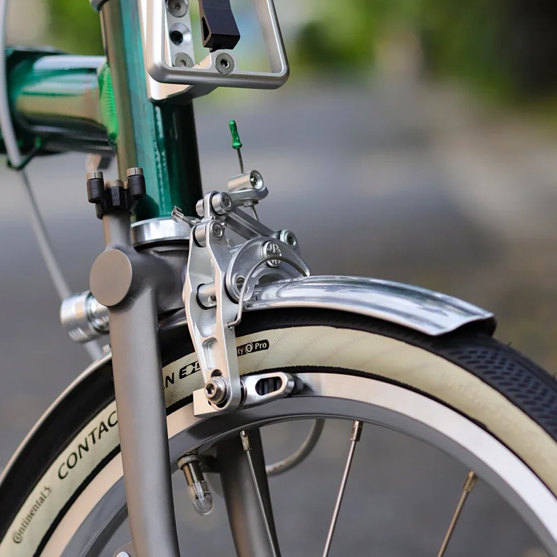 UnionJack Folding Bike Road Bike Brake V-Brake Full CNC Craftsmanship Lightweight Brake Direct Mount For Brompton A/C/T/P line