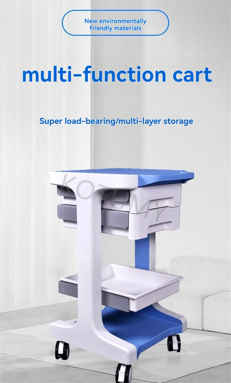 Wheeled Mobile Display Shelf Multipurpose Storage Organizer Rack Space-saving Rolling Shelving For Household Sundries