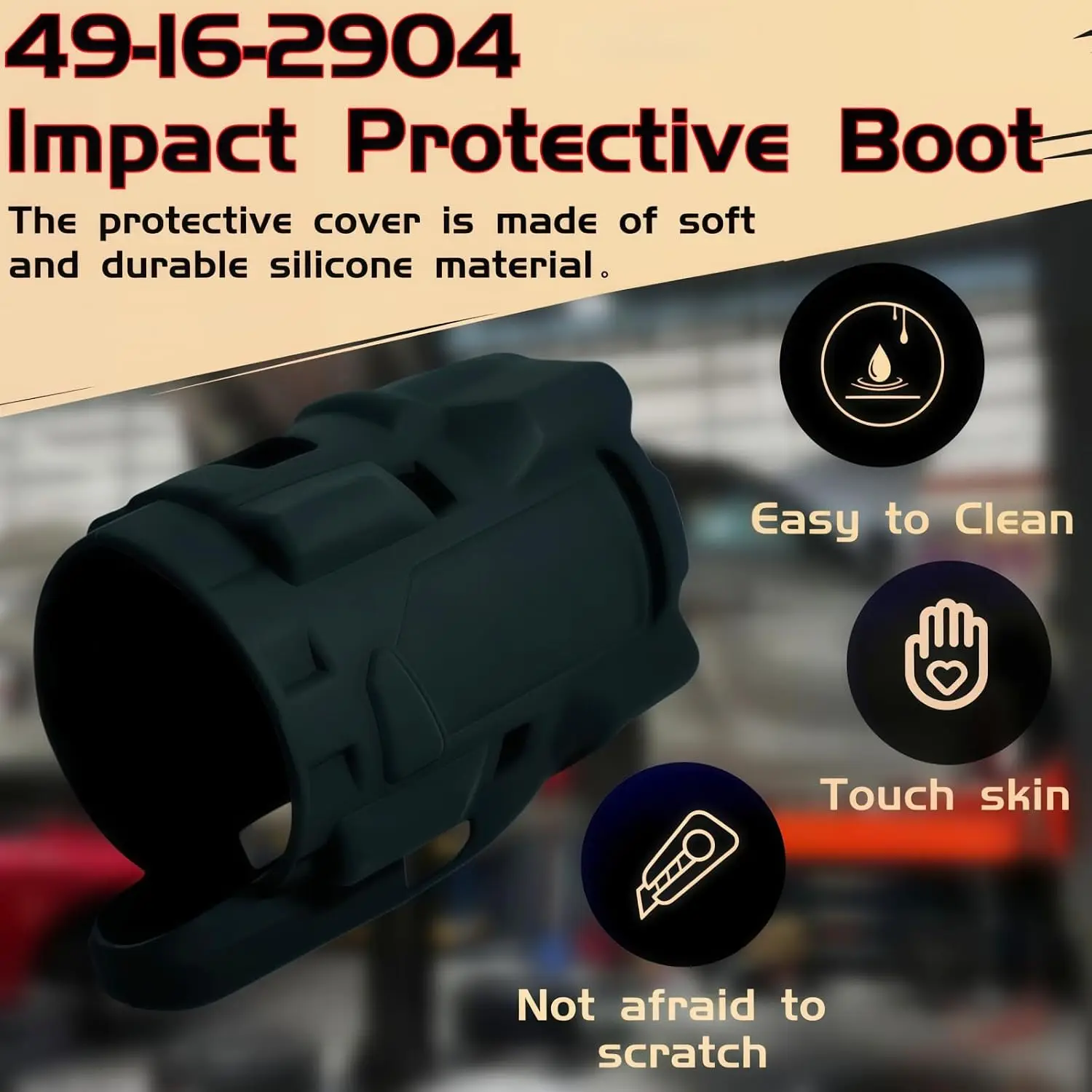 49-16-2904 Schutzstiefel für M18 Fuel 1/2" Hammerbohrer/Schrauber – Detail 6