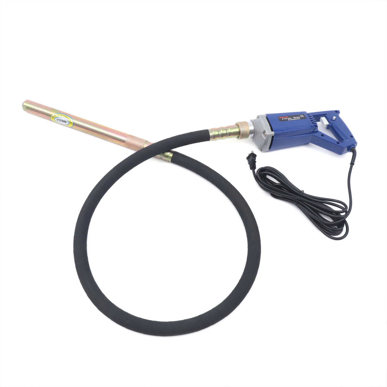 Concrete Cement Vibrator Hand-Hold Concrete Mixing Tool 4000Rpm/min Construction