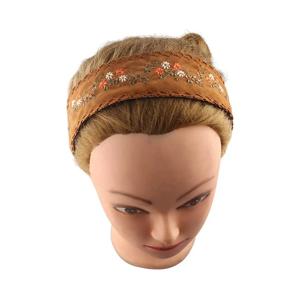 

Women Sweet Ethnic Vintage Retro Embroidery Hairband Headband Hair Accessories Hair Hoop