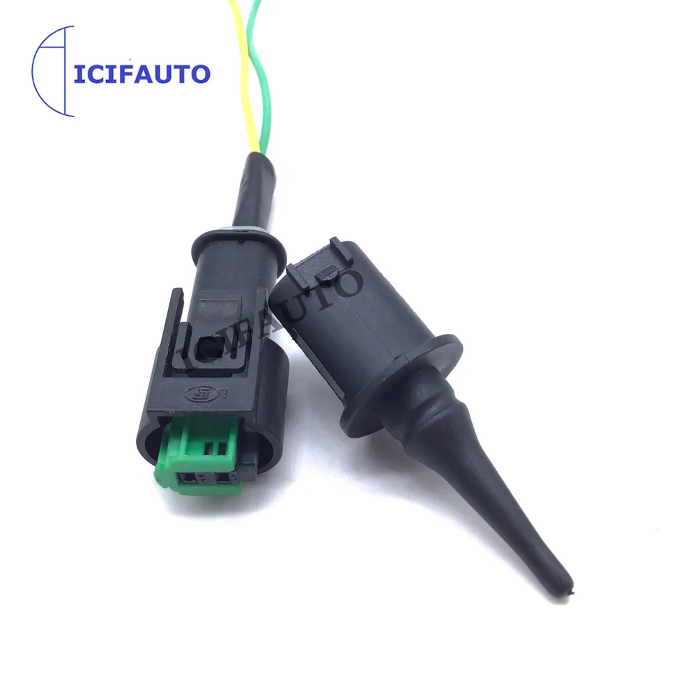 Outside Ambient Air Temp Temperature Sensor + Connector 0005428418 for Mercedes-Benz A B C E G S SL SLK SLS 0075421318 New