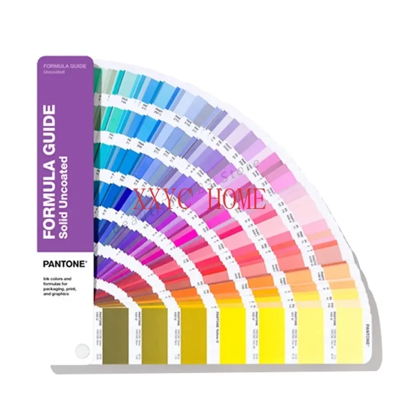 

International Standard offset paper U color card new legal version GP1601A