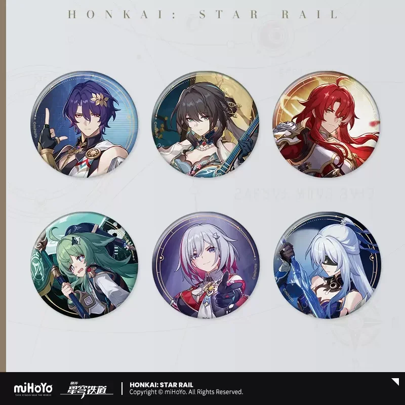 Honkai-Star Rail Official and Genuine Merch ata HoYo, Original, Authentic QXYY Series Danemark ge, Dan Heng Blade, Fu Xuan Kafka Luocha