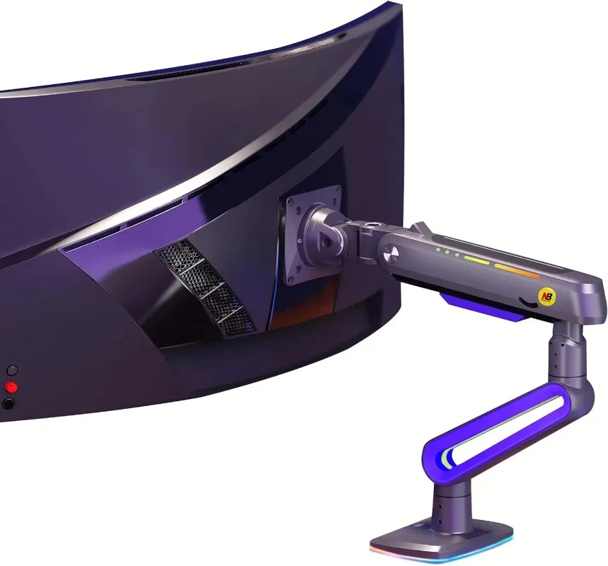 ذراع شاشة الألعاب ERGONOMIC لشاشات مسطحة/واسعة للغاية/منحنية 32 إلى 60 بوصة حامل شاشة عالي التحمل VESA Mount G70