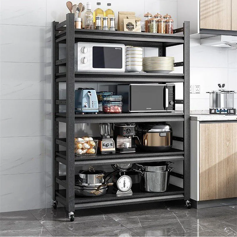 

Kitchen Storage Rack Floor Standing Multi-layer Microwave Oven, Oven Storage Rack, Multifunctional Pot Rack, Storage Container