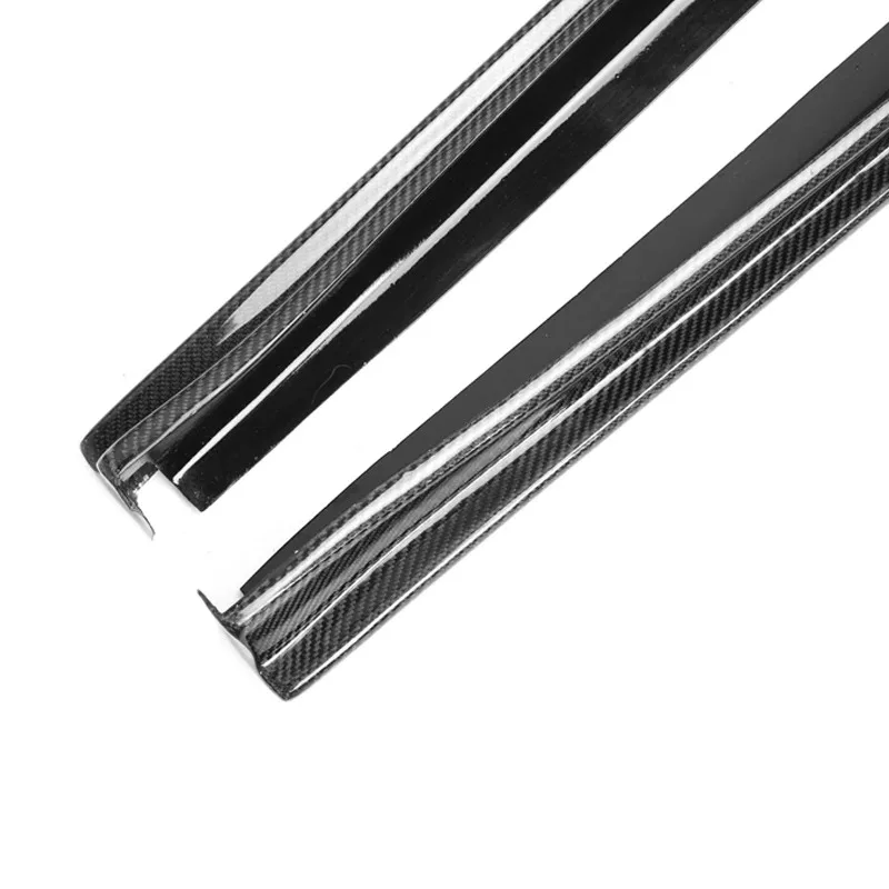 For BMW M5 F10 Real Carbon Fiber 3D Style Side Skirts view 4