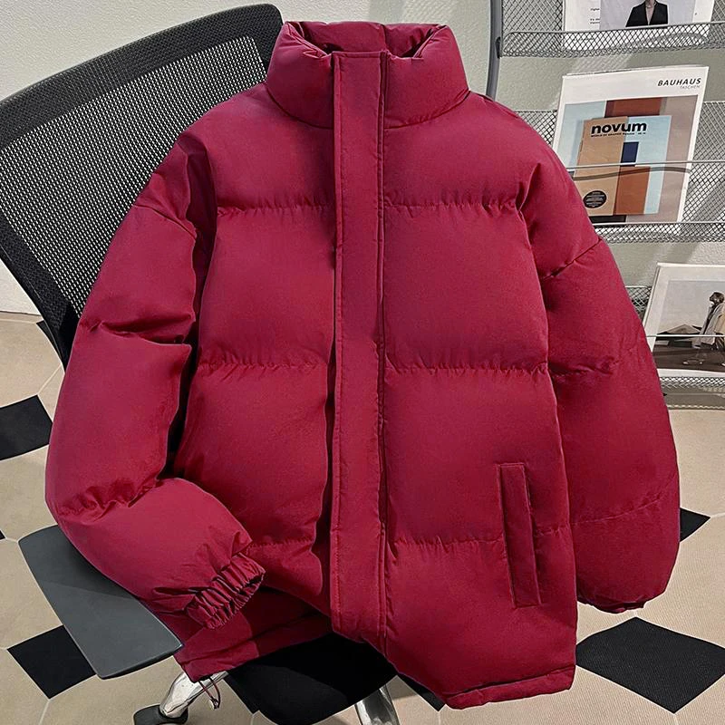 GIOIOMEN ملابس قطنية ، 2025New جودة عالية ملء سميكة دافئة مقاومة للتمزق سترة شتوية رجالية غير رسمية فضفاضة #2