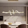 Anillo de luces led para decoración del hogar, lámparas colgantes modernas para sala de estar, comedor, iluminación interior 5