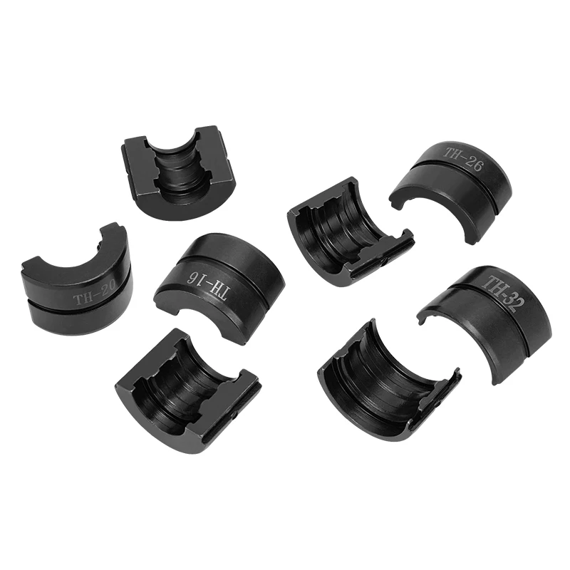 Kinds of Hydraulic Pipe Crimping Dies, TH, U Pipe Dies for Pex Fittings and V, M, VAU, VUS Pipe Dies for Copper Fittings