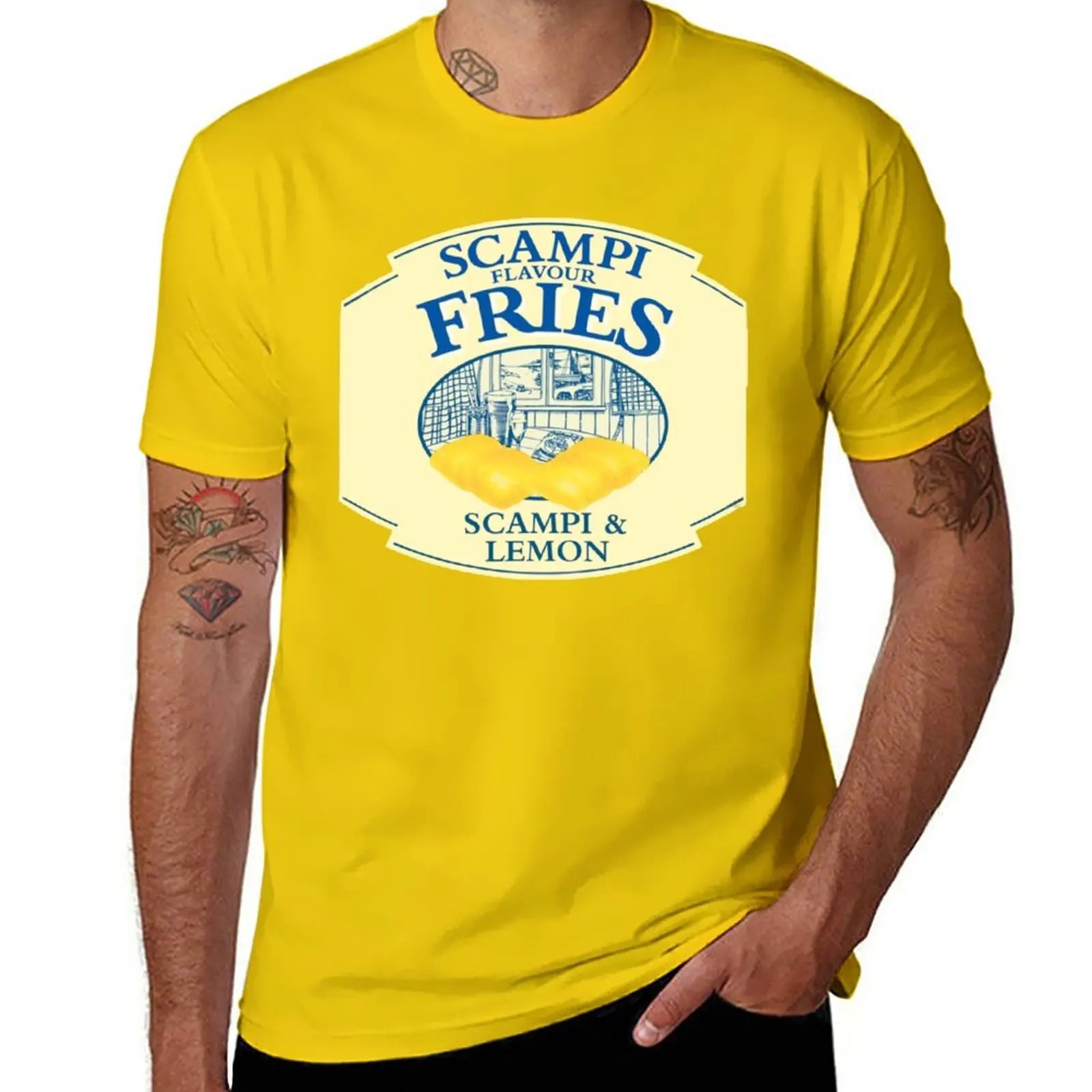 New Scampi Fries T-Shirt boys white t shirts new edition t shirt t shirt men