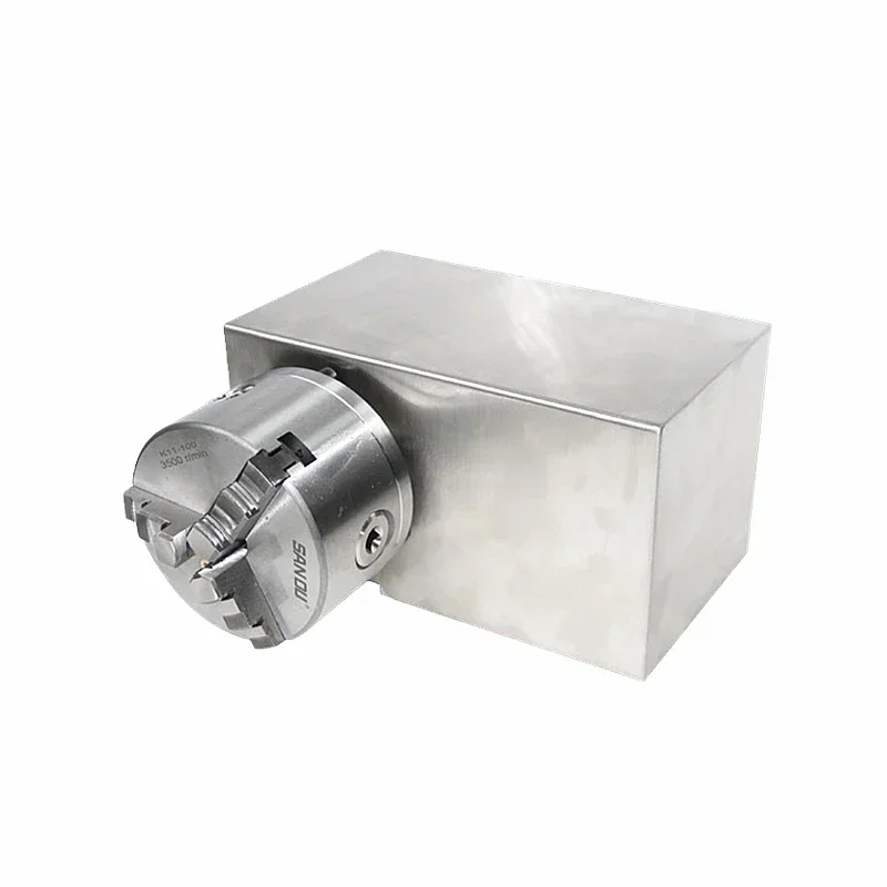 Adjustable-Speed Rotary 4th Axis 100mm Chuck With Speed Controller For CNC Router Milling Machine