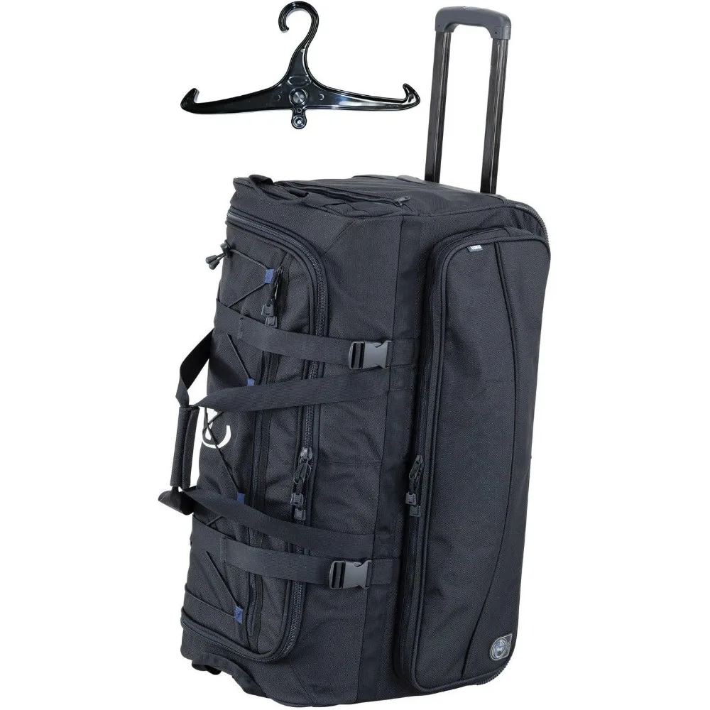 

Dive Gear Roller Duffle Bag in Black w/Black BCD and Regulator Hanger