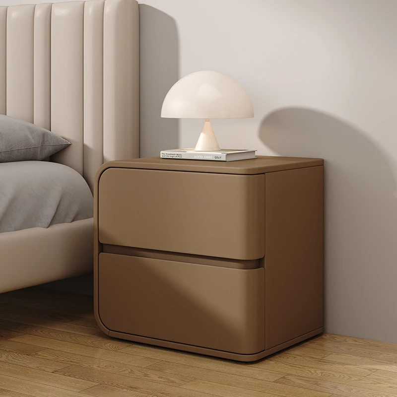 Unique Storage Bedside Table Makeup Round Mini Narrow Bedside Table Small Auxiliary Mobile De Nuit Full Bedroom Furniture GG