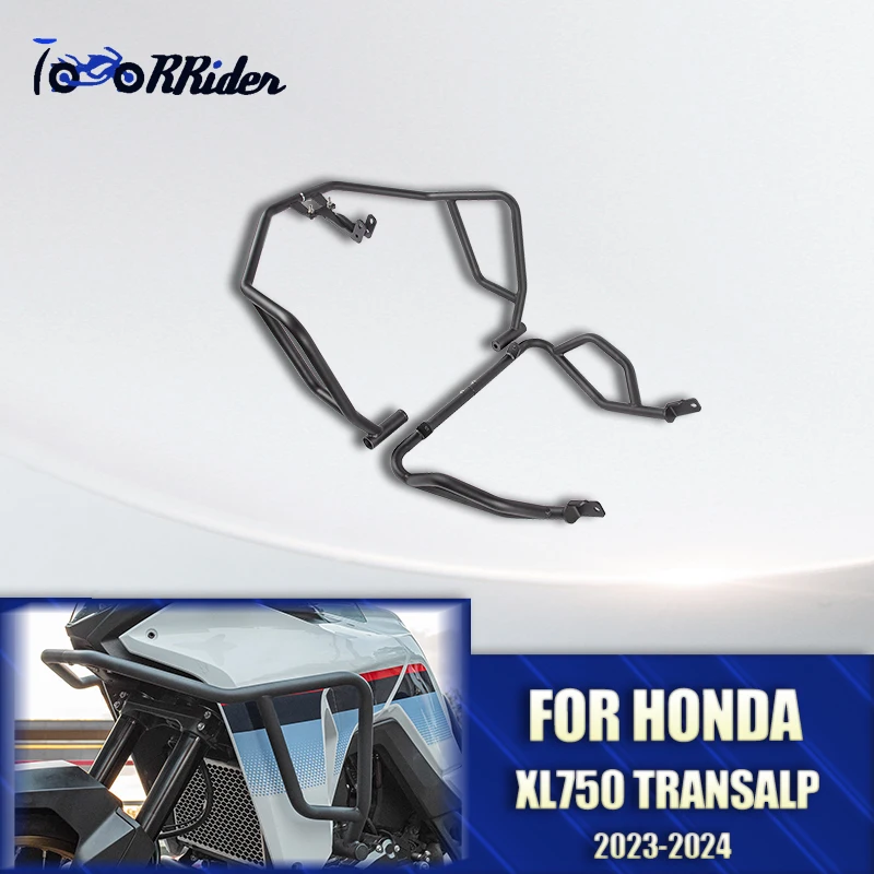 

Motorcycle Lower Engine Guard Frame Bumper Highway Crash Bar Falling Protector For Honda XL750 Transalp 2023-2024