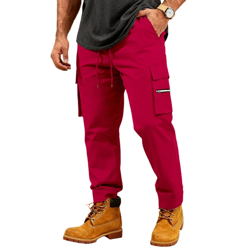 American autumn new products, loose casual high street hip hop tooling Ami Kaji sweatpants