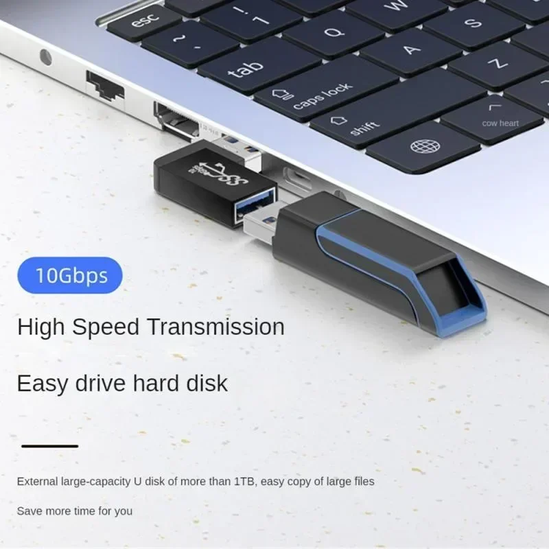 3A Elbow USB 3.0 Data Cable Adapter USB A Converter For Computer Laptop 90/180 Degree Pendrive Reader OTG Connector 10Gbps