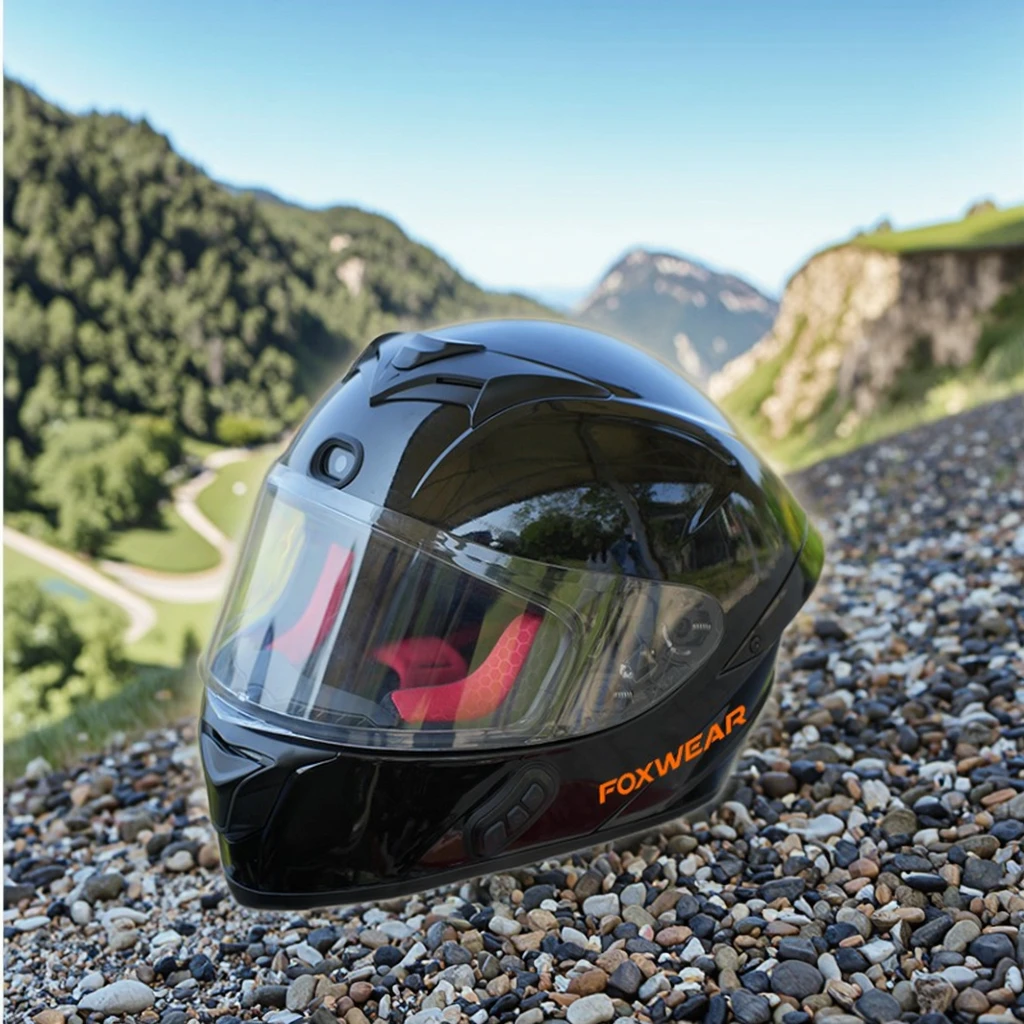 

4K Camera For Bluetooth Voice Integrated Smart Helmet Men's Women's All-Season Full-Face 3C Certified ABS Shell Safety Helmet