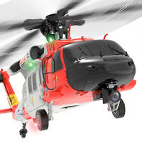 Yuxiang F09-S Intelligent Gps Black Hawk Uh60 Remote Control Helicopter One Click Reverse Flight Optical Flow Positioning
