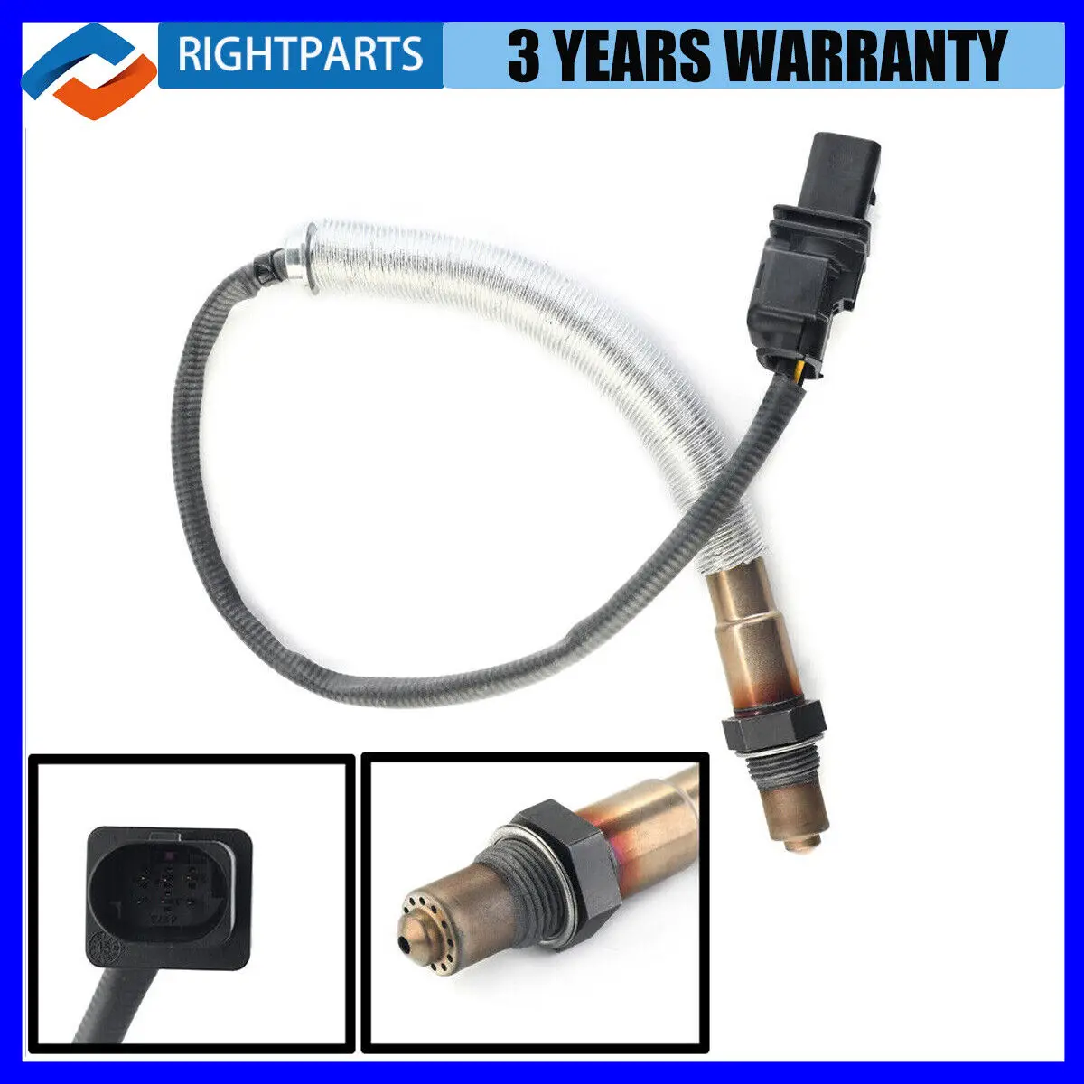 RIGHTPARTS 11787570104 Lambda O2 Oxygen Sensor For BMW E81 E82 E84 E87 E88 E90 E91 E92 E93 1 3 X1 120i 320i 18i 05-15 0258017131