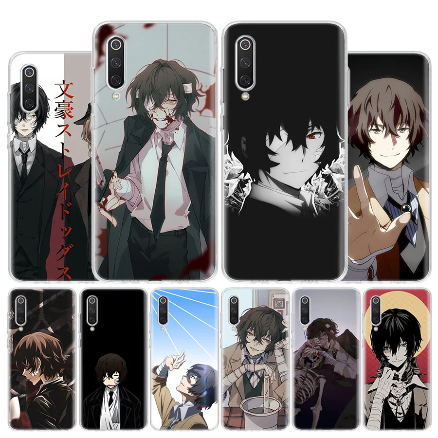 Bungou Stray Dogs Dazai Osamu Phone Case For Xiaomi Poco X6 X5 X4 X3 Pro F6 F5 F4 Gt F3 F2 F1 M5S M5 M4 M3 M2 Nfc Soft Cover She