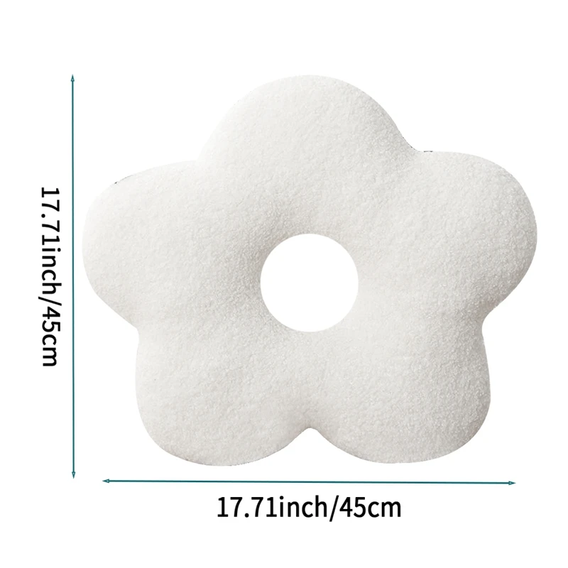 小さな北欧風のデイジー型枕,豪華なソファ,リビングルーム,ベッドサイドクッション,ウィンドウクッション