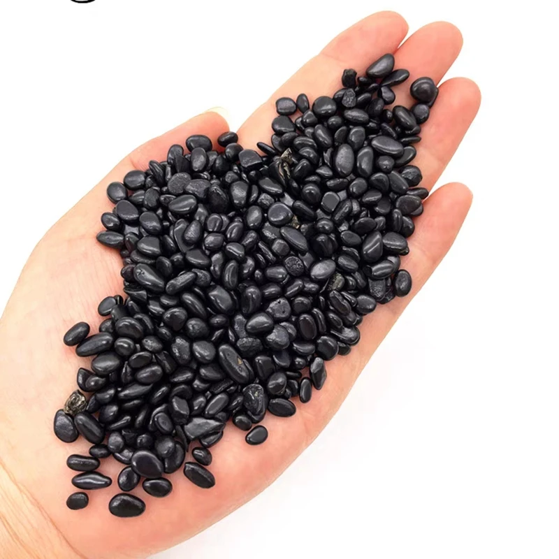 50g Natural Black Shungite Gravel Stone Crystal Quartz Chakras Healing Crystals Lucky Gemstone Stones and crystals