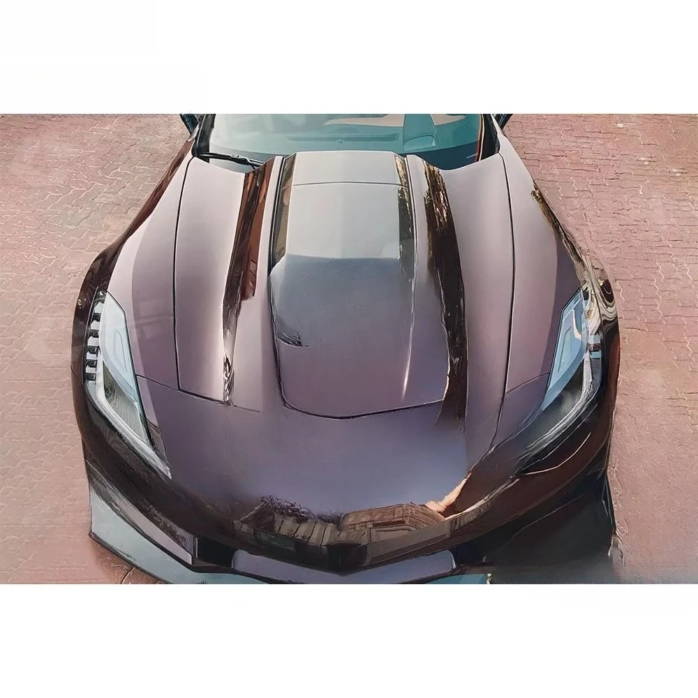 Vented Carbon Fiber Exterior Upgrade Kit for  Corvette C7  Premium Carbon Fiber Hood