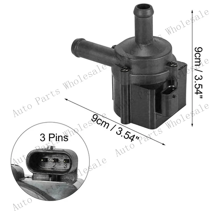 Z For Ford 15-18 CM5G8C419AA Electronic Auxiliary Cooling Additional Water Pump