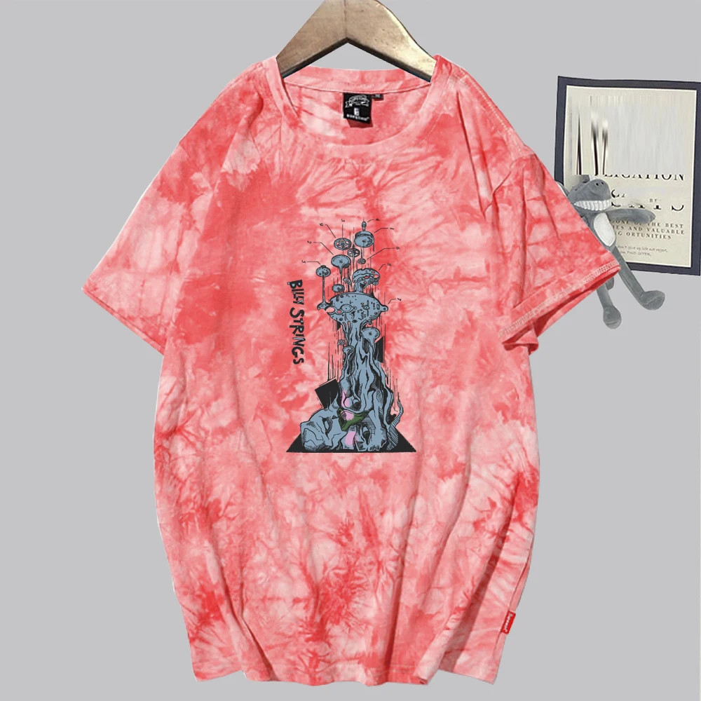 Billy Strings Fall Tour 2024 Tie Dye Shirts Regular Summer Harajuku Music Fans Gift Unisex Shirt Oversized Tee Tops Tops