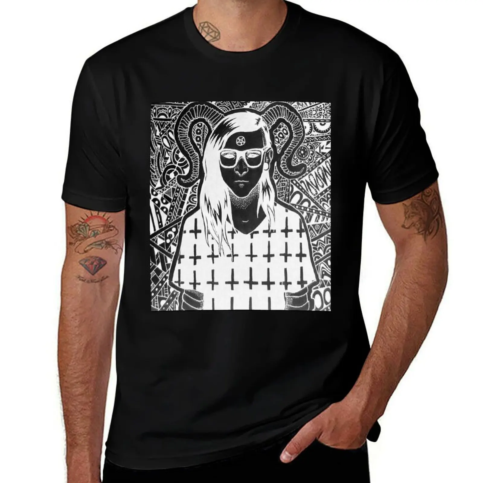 

EMO Skrillex T-Shirt baggy shirts customs design your own anime stuff big and tall t shirts for men