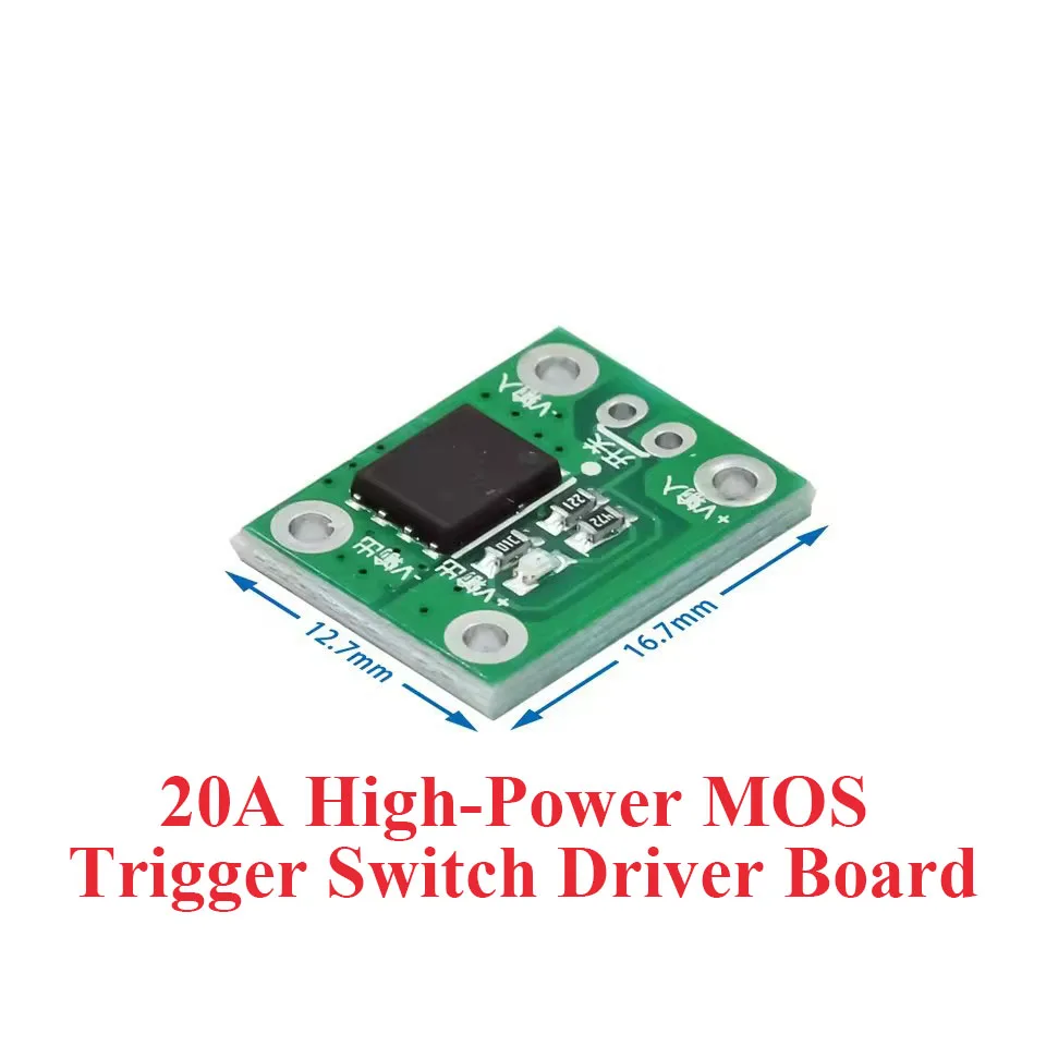 5~100Pcs 20A 50A 100A High Power MOS Trigger Switch Driver Board Field Effect Tube PWM Regulation Electronic Switch Control
