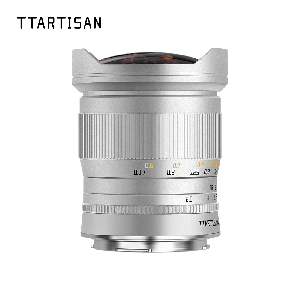 TTArtisan 11mm F2.8 Fisheye Manual Foucs Lens with 180° Angle of View for Photography Sony E Nikon Z F Canon RF L Mount