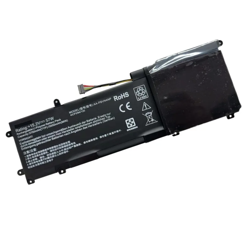 AA-PBVN4NP batterie d'ordinateur portable pour Samsung AIraPle6 15.6 "NP670Z5E NP670Z5E-XD2 NP670Z5E-X01 NP670Z5E-X01RU X01CZ 15.2V 57Wh