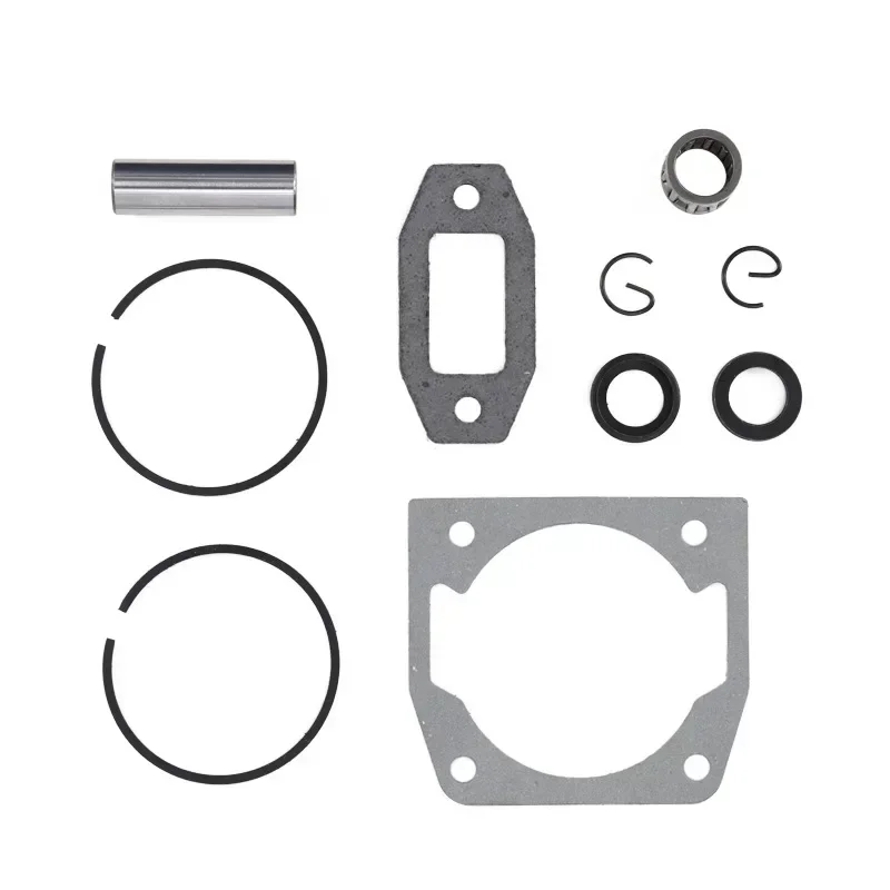 Imagem -02 - Diâmetro Chainsaw Cilindro e Pistão Grupo Peças Sobressalentes para Gasolina e Óleo Chainsaw Spares Fit 52 52cc Set