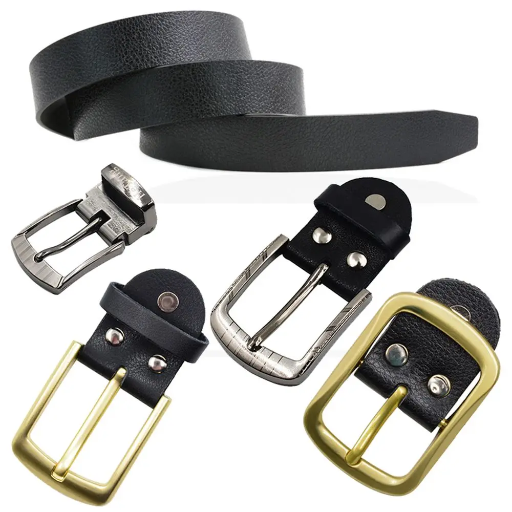 Benodigdheden 2,5/3,5/4 cm riem hoofdaccessoires mode riemgesp gesp zinklegering gesp echt leer