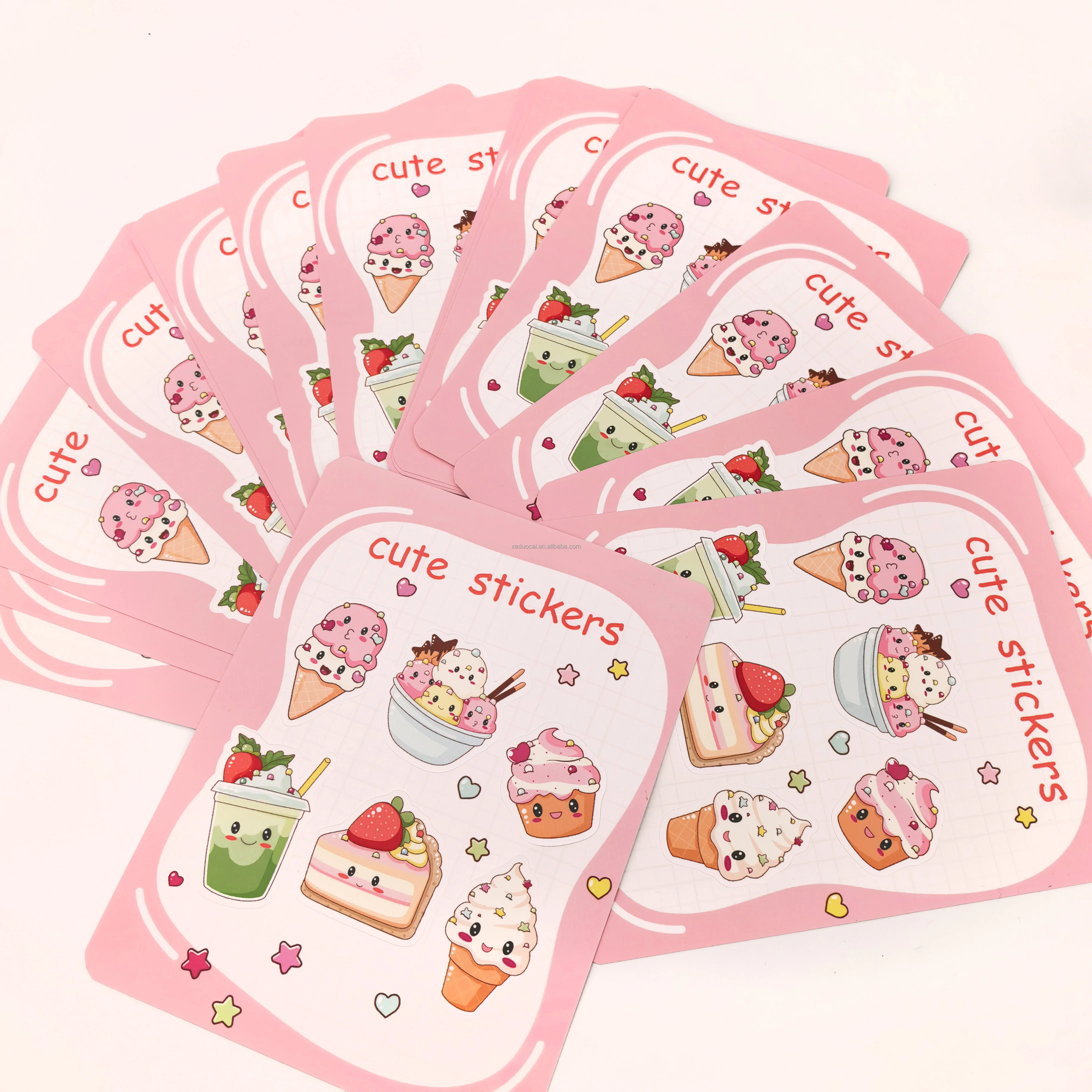 

500sheets Customized Alien Cartoon Stickers High Quality Vinyl Die Cutting Stickers, Customized Printing Waterproof Labels