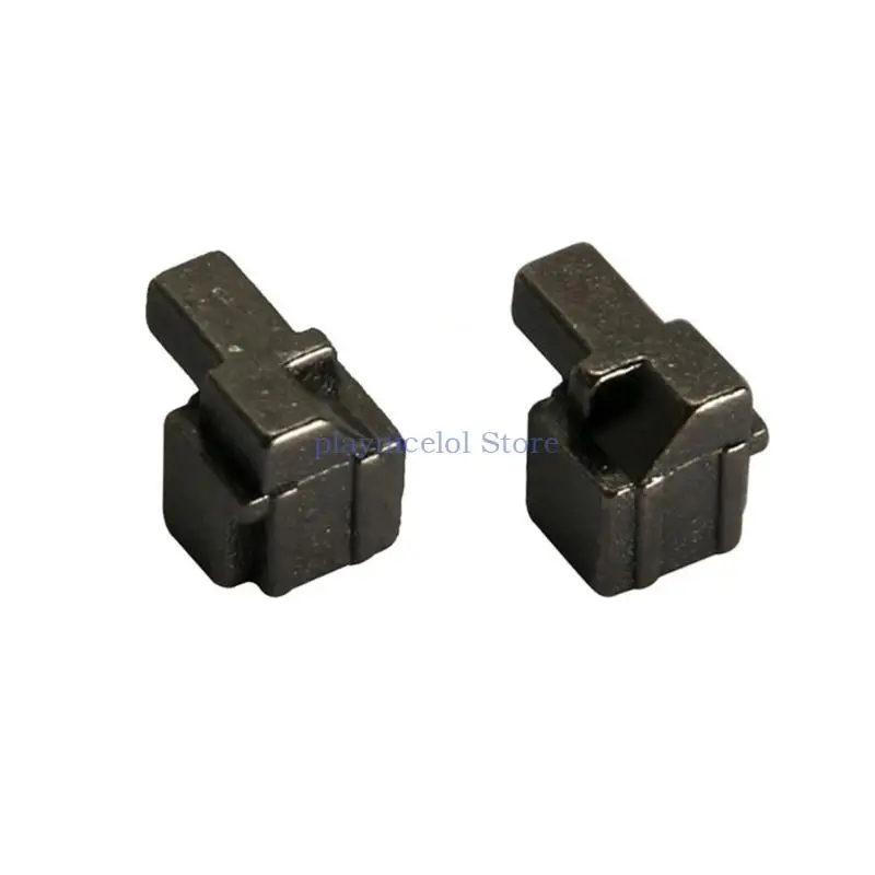 เครื่องมือซ่อมแซมหัวเข็มขัดล็อครางสไลด์โลหะสำหรับคอนโทรลเลอร์ อุปกรณ์เสริมสำหรับยึดที่ปลอดภัยเพื่อเพิ่มประสบการณ์การเล่นเกม E8BA