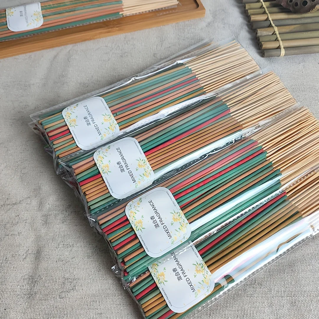 60 Premium-Aromatherapie-Sticks-Set – 6 Düfte für Yoga, Meditation, Entspannung und Schlafhilfe – perfekte Auswahl für – Detail 4