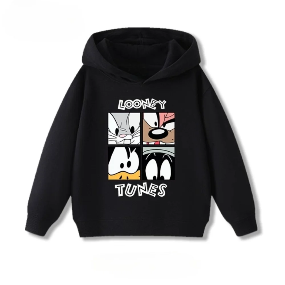 البق الأرنب دافي داك الطرفية الأطفال مقنعين البلوز الفتيان والفتيات ملابس الخريف والشتاء الدافئة الأطفال هوديي #4