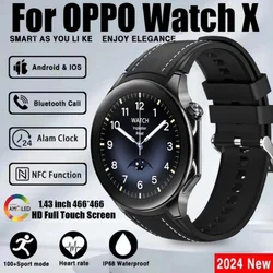 Nowość dla OPPO Watch X Smart Watch Men Bluetooth Call 1.43