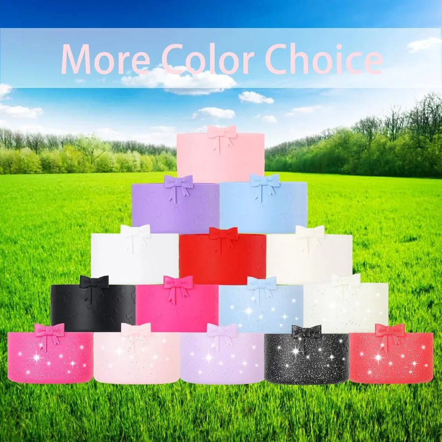 حذاء من السيليكون لزجاجة مياه 32 أونصة مضاد للانزلاق واقي من الصدمات السفلي لـ FreeSip Twist and Flip Stainless