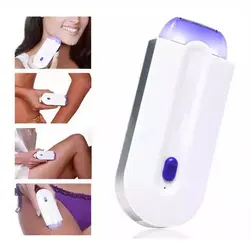 Mini epilatore elettrico portatile strumento di depilazione indolore USB ricaricabile donne corpo viso gamba Bikini rasoio tagliacapelli