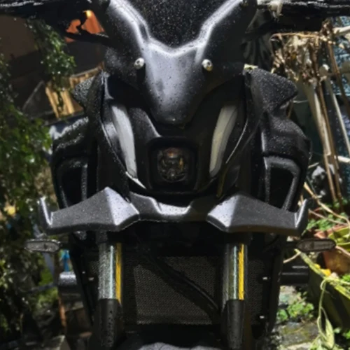 Imagen 2 del producto Alerón delantero para motocicleta MT07, alerones aerodinámicos de fuerza descendente Frontal desnudo, Deflector de ala para YAMAHA MT-07 MT 07 SP 2021-2024
