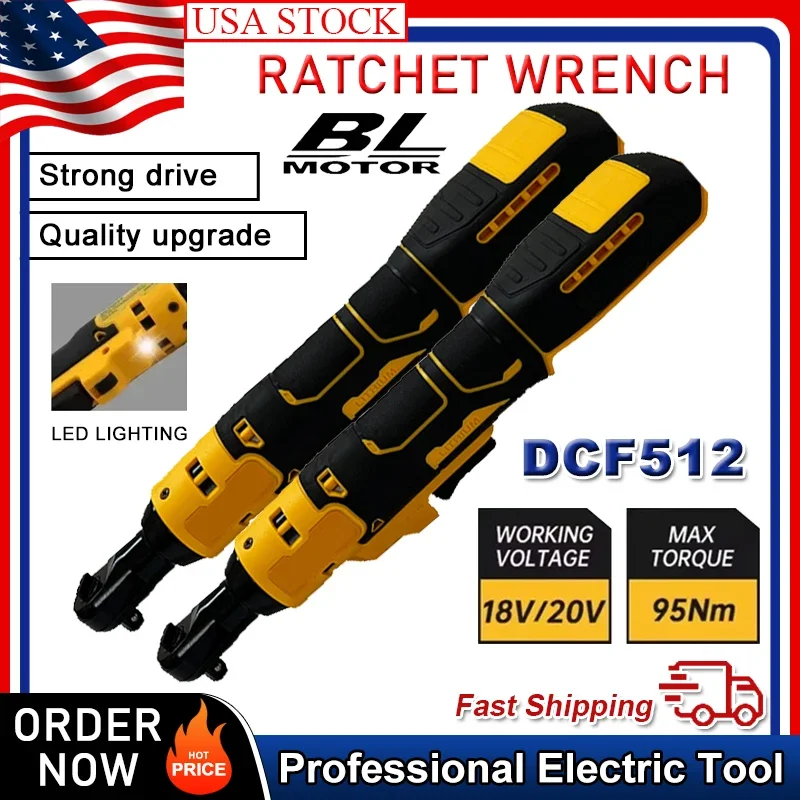 Fit Dewalt Dcf512 Inch Brushless Ratchet Right Angle Wrench LED Cordless