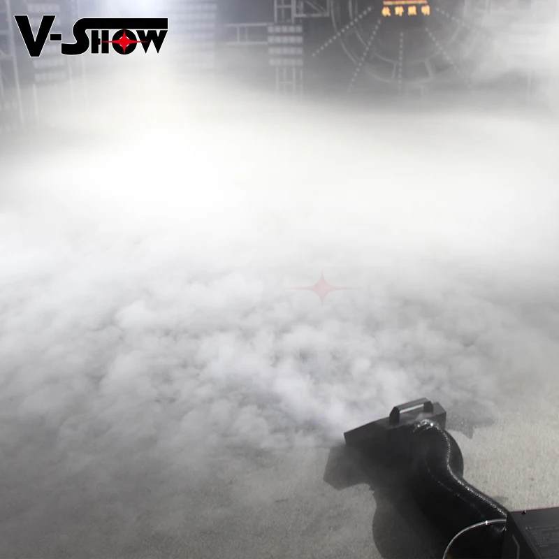 VSHOW G3000 3000W Mini Great Effect Smoke Water-base Low Lying Fog Smoke Machine Dmx512 Low Ground