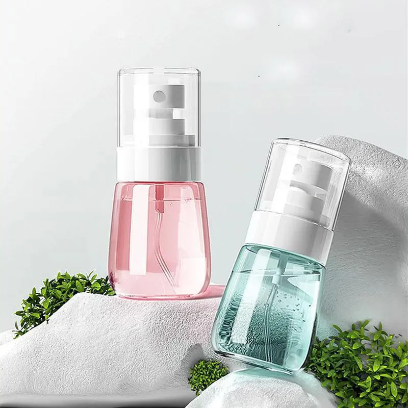 Travel Portable Spray Bottle Mini Reusable Subpackage Bottle Fine Mist Nozzle Cosmetic Makeup Remover Lotion Spray Empty Bottle